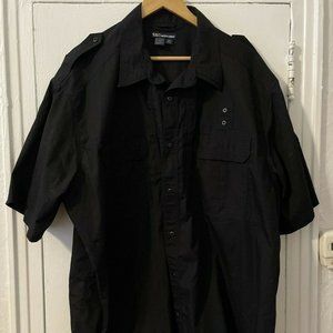 Men's Tactical Series 3XL Short Sleeve Button Down